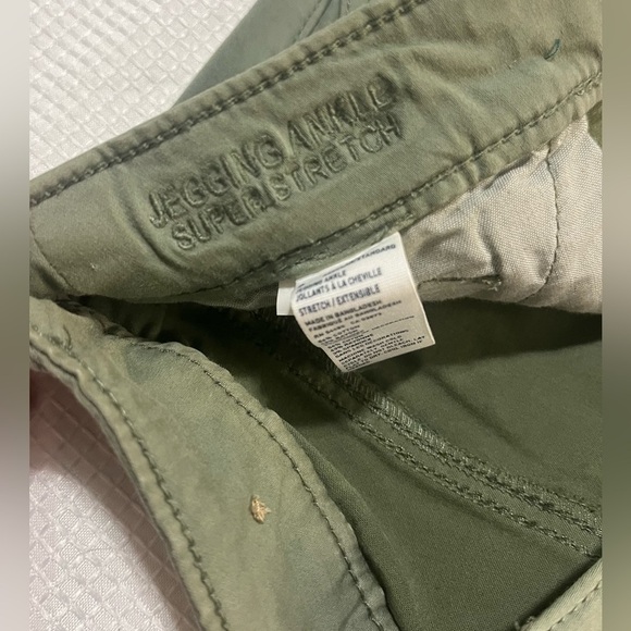 American Eagle Outfitters Jeggings Ankle Super Stretch Pants with Zipper Pockets - Picture 8 of 14